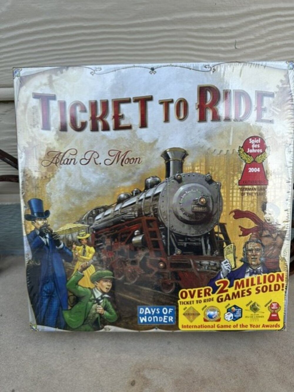 Ticket To Ride - Days of Wonder - Board Game - Alan R Moon - New in Sealed Box